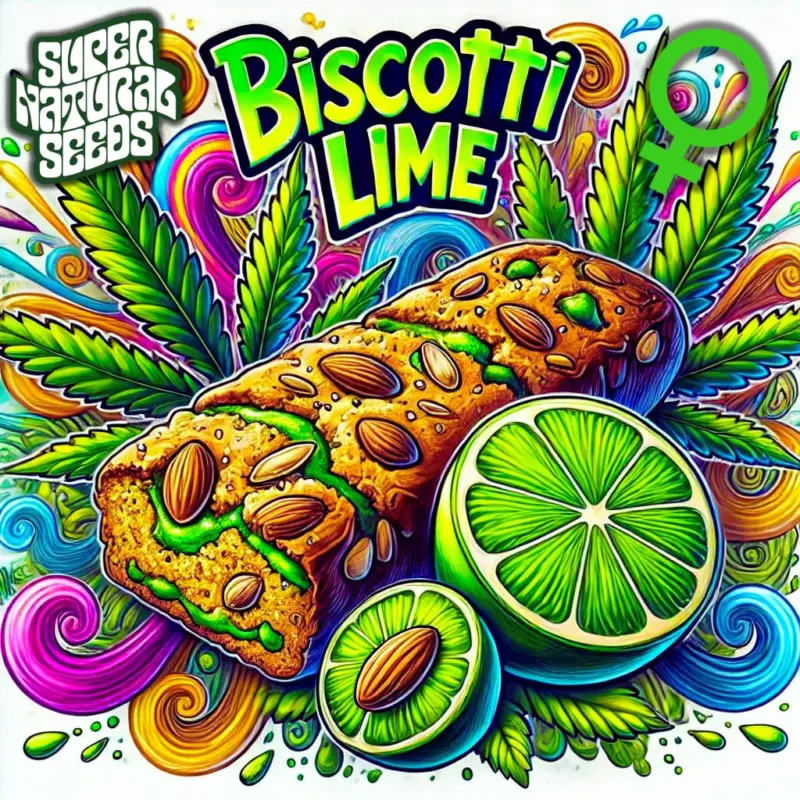 Biscotti Lime by Super Natural Seeds