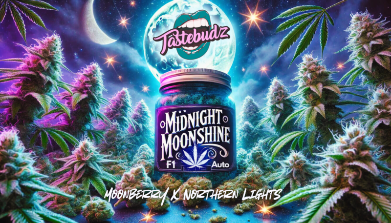 TasteBudz > Midnight Moonshine F1 cannabis seeds, marijuana seeds, weed seeds