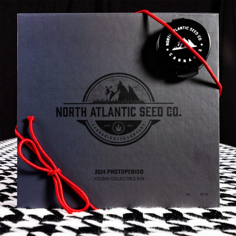 North Atlantic Seed Co Holiday Collector's Box - Black Photoperiod Box