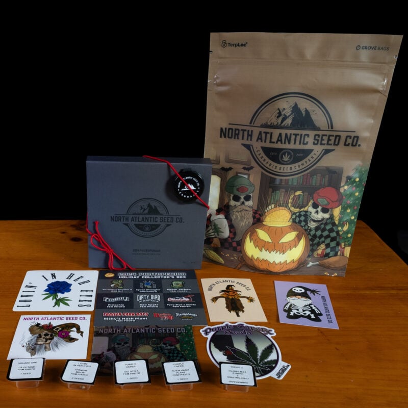 North Atlantic Seed Co Holiday Collector's Box - Black Photoperiod Box