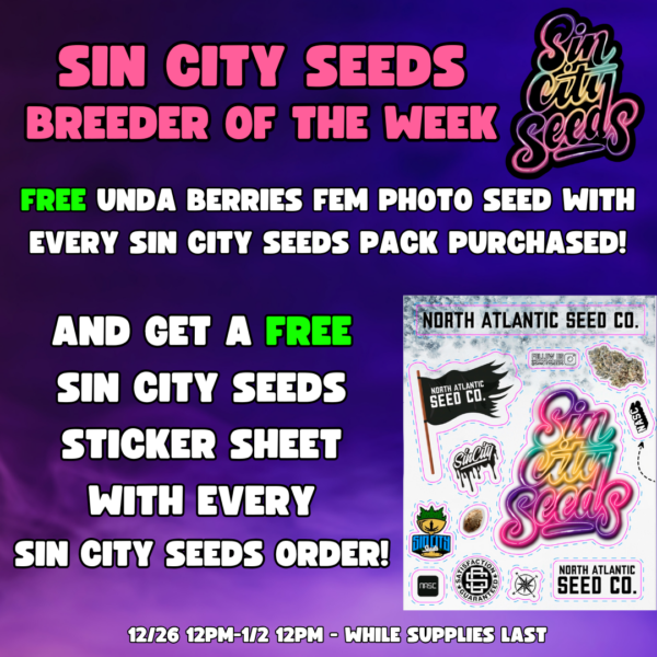 Sin City Seeds's promotional image