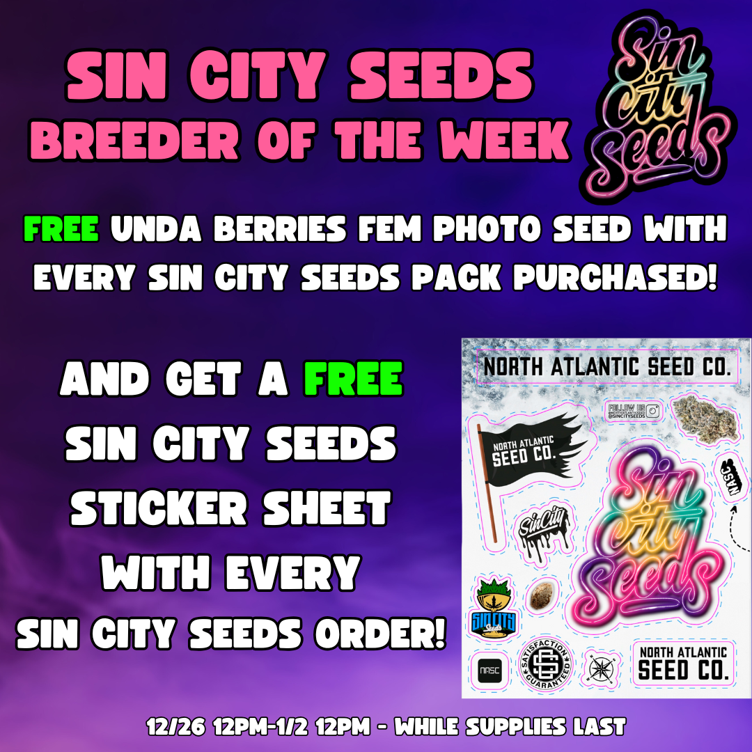 Sin City Seeds cannabis seeds